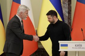 Volodymyr Zelenskyy and Petr Pavel