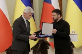 Volodymyr Zelenskyy and Petr Pavel