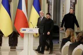 Volodymyr Zelenskyy and Petr Pavel