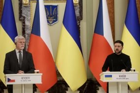 Volodymyr Zelenskyy and Petr Pavel