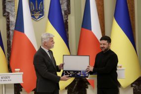 Volodymyr Zelenskyy and Petr Pavel