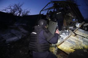 Последствия обстрелов в Харькове