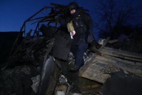 Последствия обстрелов в Харькове