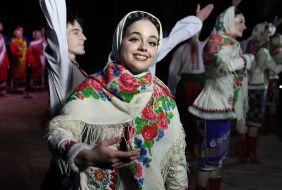 Рождественский концерт Национального хора Веревки