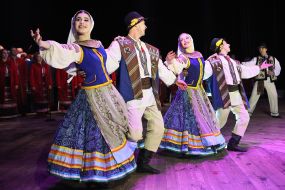 Рождественский концерт Национального хора Веревки