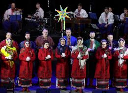 Рождественский концерт Национального хора Веревки
