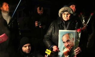 The widow of the Hero of the Heavenly Hundred, Oleksandr Badera, Svitlanа Badera