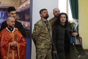 Funeral of the founder of the publishing house "Nash Format" Vladyslav Kyrychenko in Kyiv