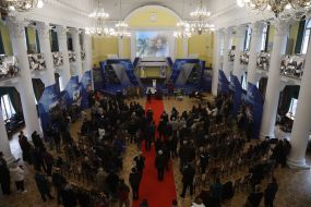 Funeral of the founder of the publishing house "Nash Format" Vladyslav Kyrychenko in Kyiv