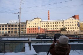 Поврежденная в результате комбинированной атаки РФ фабрика Roshen в Киеве