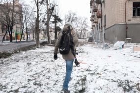 The center of the city of Druzhkivka in Donetsk region was shelled with MLRS,