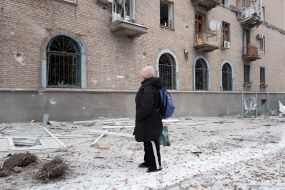 The center of the city of Druzhkivka in Donetsk region was shelled with MLRS,