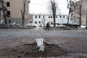 The center of the city of Druzhkivka in Donetsk region was shelled with MLRS,