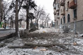 The center of the city of Druzhkivka in Donetsk region was shelled with MLRS,