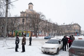 The center of the city of Druzhkivka in Donetsk region was shelled with MLRS,
