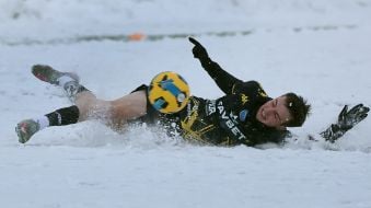 Game moment of the match