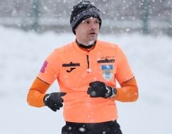 Referee Oleksandr Shandor