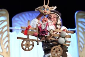 Вистава "Коза-дереза" у Львівському театрі ляльок