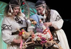 Вистава "Коза-дереза" у Львівському театрі ляльок