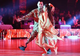 Polina Ishchenko and Artem Moroz