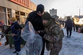 Наслідки удару дрона РФ по ринку в Харкові