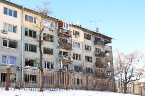 Сonsequences of the shelling in Kyiv