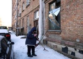 Сonsequences of the shelling in Kyiv