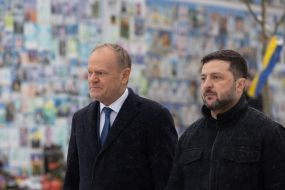 Donald Tusk and Volodymyr Zelenskyy honored the fallen defenders of Ukraine