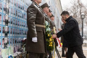 Donald Tusk and Volodymyr Zelenskyy honored the fallen defenders of Ukraine