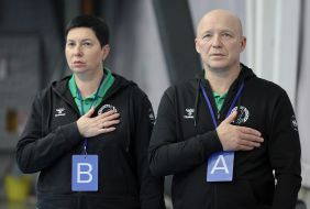 Tetyana Stefan and Vitaliy Andronov