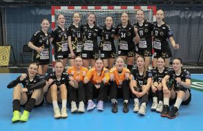 Handball players of the Halychanka Club (Lviv)