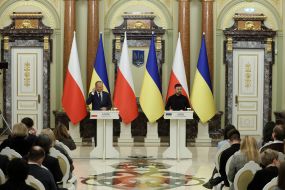 Donald Tusk and Volodymyr Zelenskyy