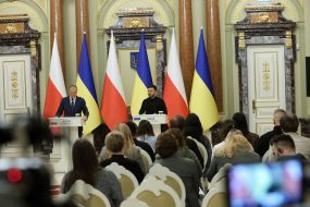 Donald Tusk and Volodymyr Zelenskyy