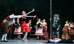 Балет "Дон Кихот" во Львовской национальной опере