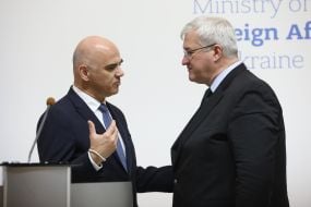 Пресконференція міністра закордонних справ Андрія Сибіги та Генсекретаря Ради Європи Алена Берсе