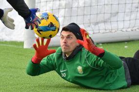 Training of FC Karpaty (Lviv) in Vynnyky