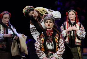 Performance "Hutsul Wedding" in Lviv