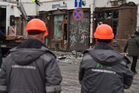 Наслідки вибухів у Львові