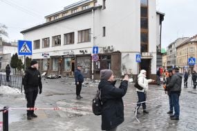 Наслідки вибухів у Львові