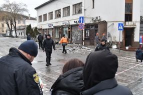 Наслідки вибухів у Львові