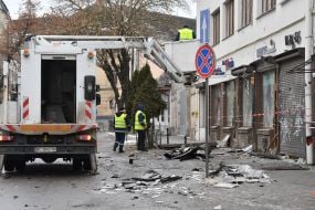 Наслідки вибухів у Львові