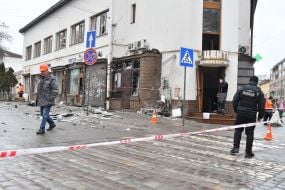 Наслідки вибухів у Львові