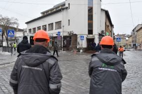 Наслідки вибухів у Львові