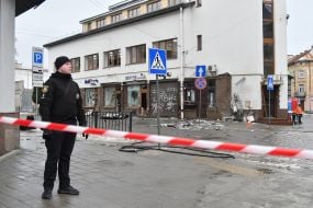 Наслідки вибухів у Львові