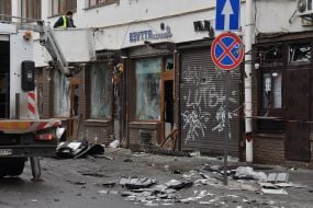 Наслідки вибухів у Львові