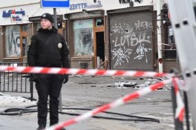 Наслідки вибухів у Львові