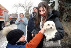 Мешканці постраждалих будинків