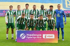 Players of FC Karpaty (Lviv)