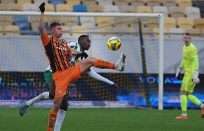 Игровой момент матча