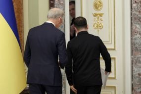 Владимир Зеленский и Йонас Гар Стере